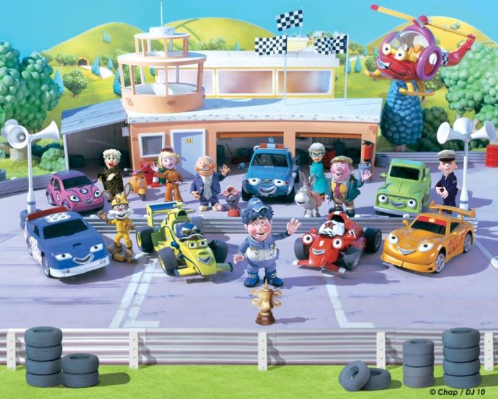 Walltastic Designer Behangpapier Roary The Racing Car