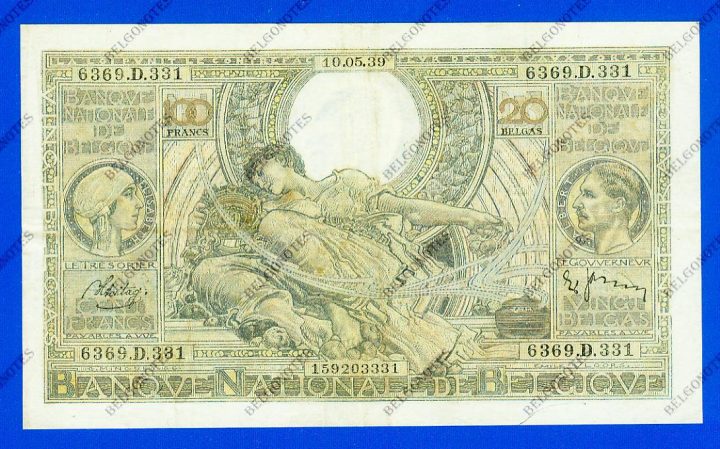 100 Francs Type Vloors 1939 * Lot 1902613331