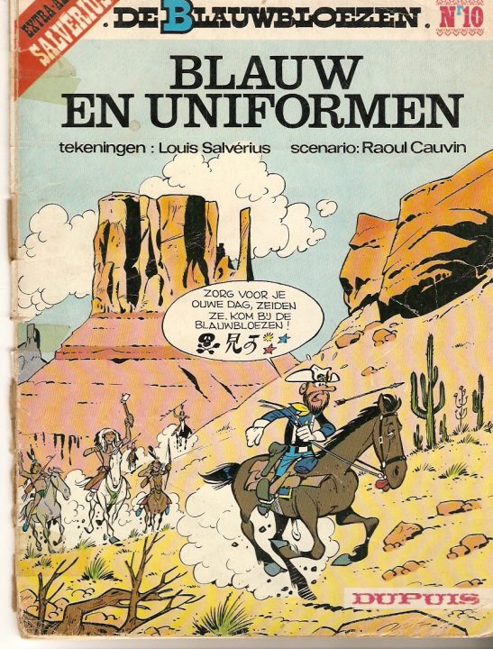 De blauwbloezen 10 Blauw en uniformen