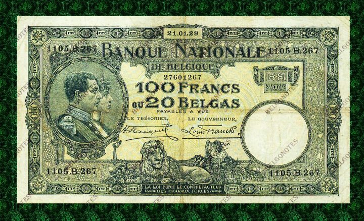 100 Francs Type Nat. reeks 1929*Lot 1902611267
