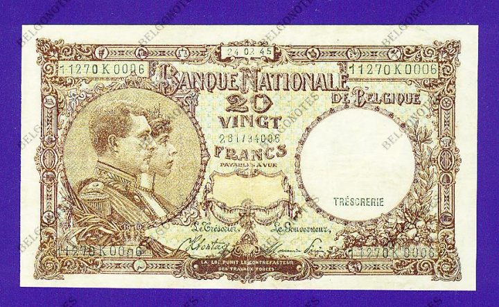 20 Francs Type '1919' *1945*Lot 1902610006