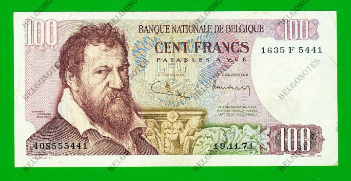 100 Francs Type Lombard 1971 * Lot 1902615441