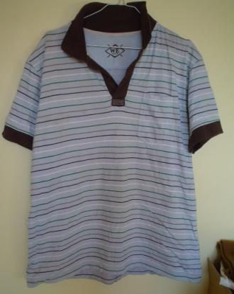Mooie polo t'shirt "WE" nr 25 Weggeefprijs!!!