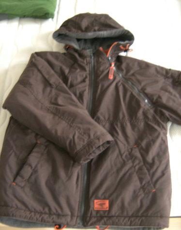 bruine jas 140