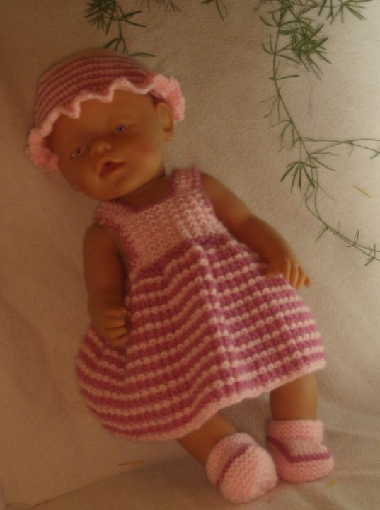 BabyBorn kleding zelf gebreid