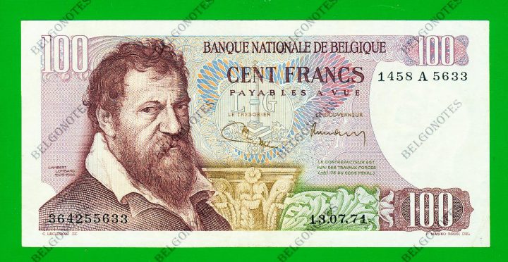 100 Francs Type Lombard 1971 * Lot 1902615633