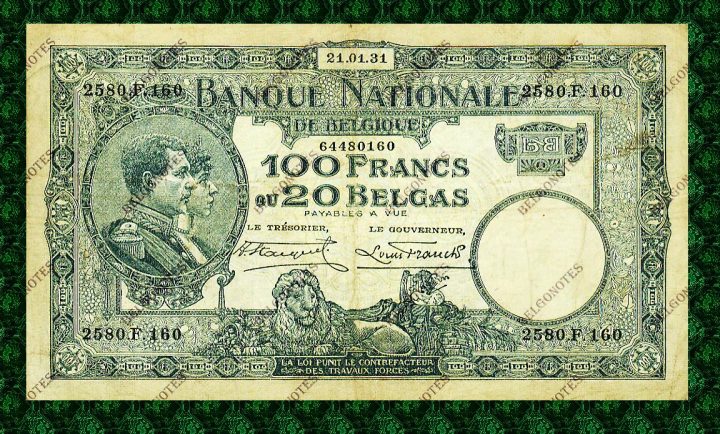 100 Francs Type Nat. reeks 1931*Lot 1902610160