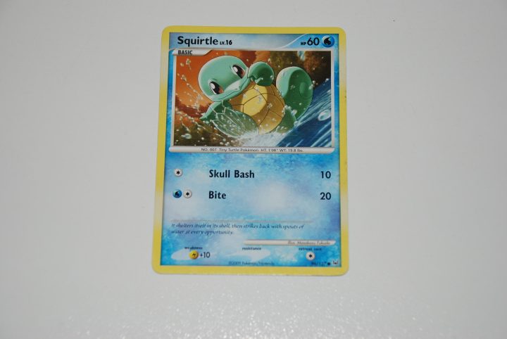 pokemon kaart squirtle lv 16