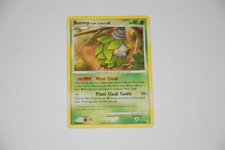 pokemon kaart burmy lv10