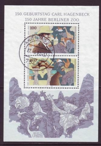 Duitsland bundespost nrs. 1563/64 