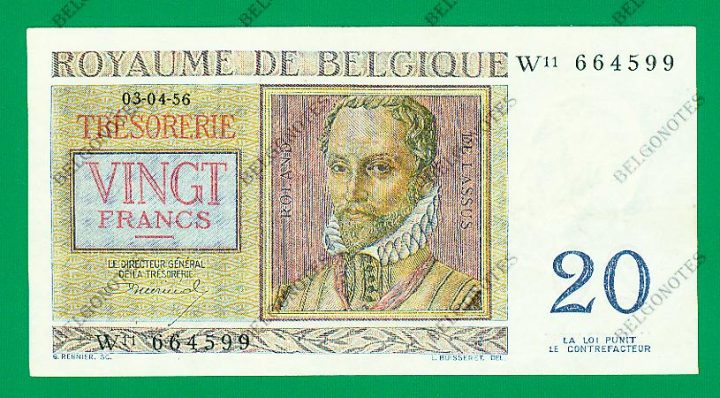 20 Francs type Regnier*03-04-1956*Lot 1902614599