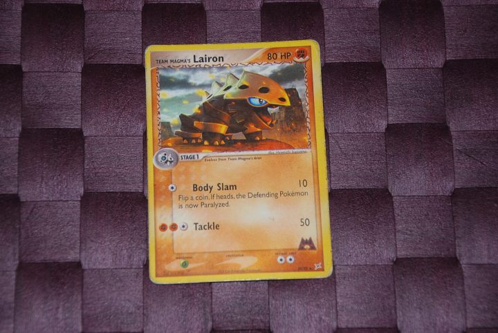 pokemon kaart lairon
