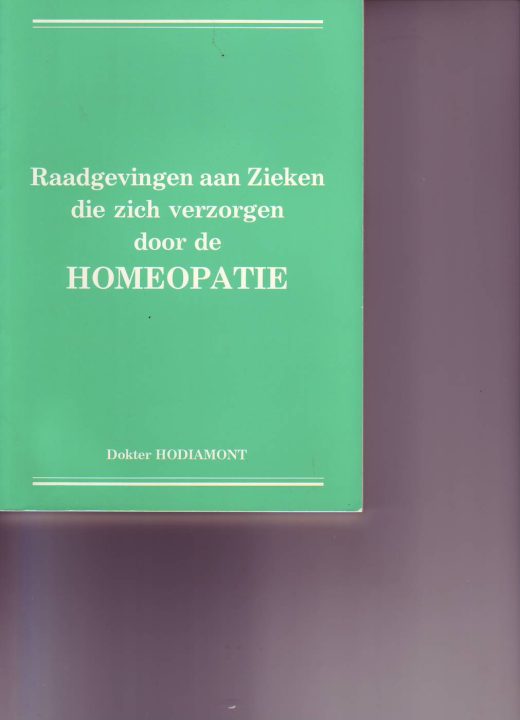 Raadgevingen aan zieken die zich verzorgen door de homeopatie