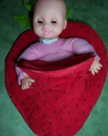 aardbeien popje