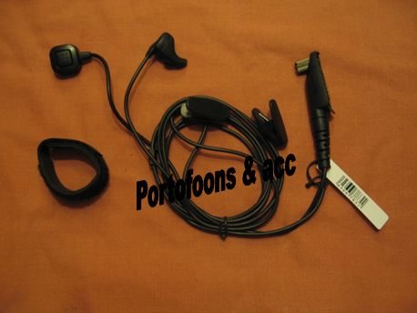 in-ear headset Motorola portofoon GP344 GP388 GP688 