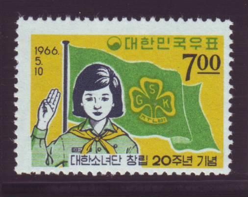 Thema scouts postfris Korea2