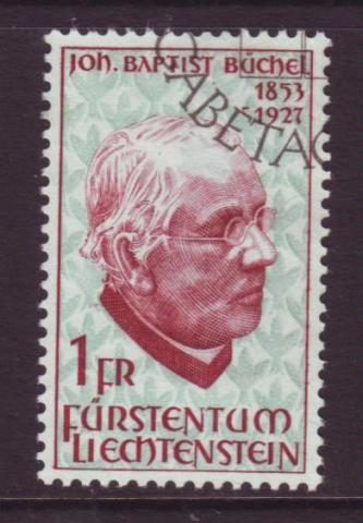 Liechtenstein J.B. Buchel 