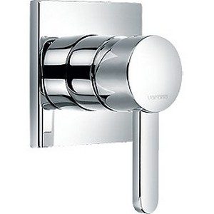 ESV-66.151.001 Eéngreeps inbouw douchemengkraan, 3-weg