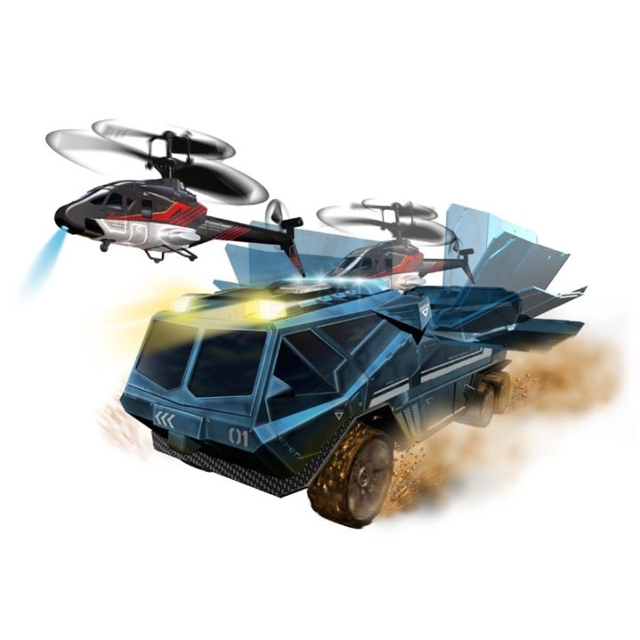 Silverlit Heli Mission : Truck + helikopter op afstandsbediening