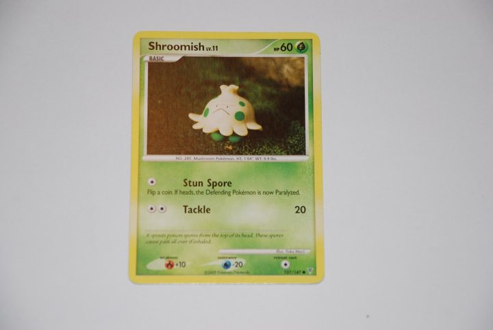 pokemon kaart shroomish lv11