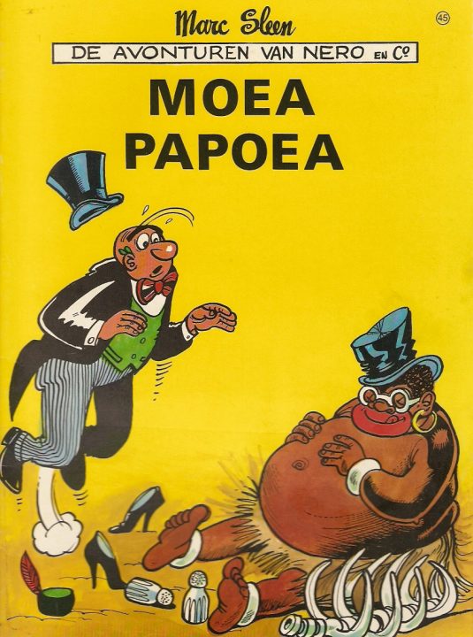 Oude nerostrip 45 Moea Papoea