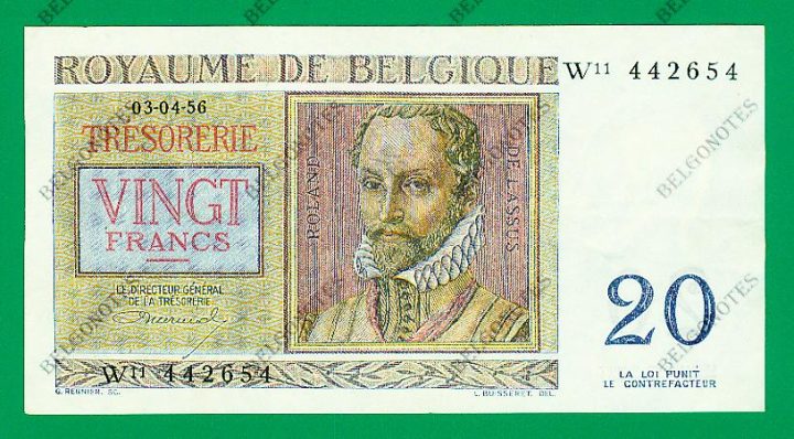 20 Francs type Regnier*03-04-1956*Lot 1902612654