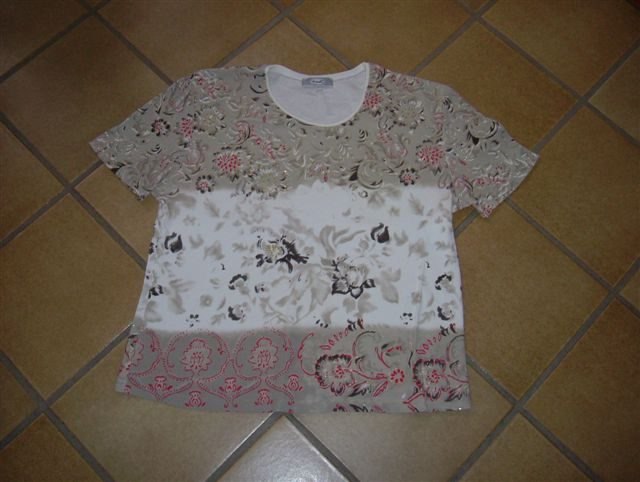 beig t-shirt  L