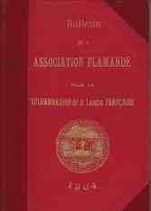 Bulletin de L' Association Flamande pour la vulgarisation de