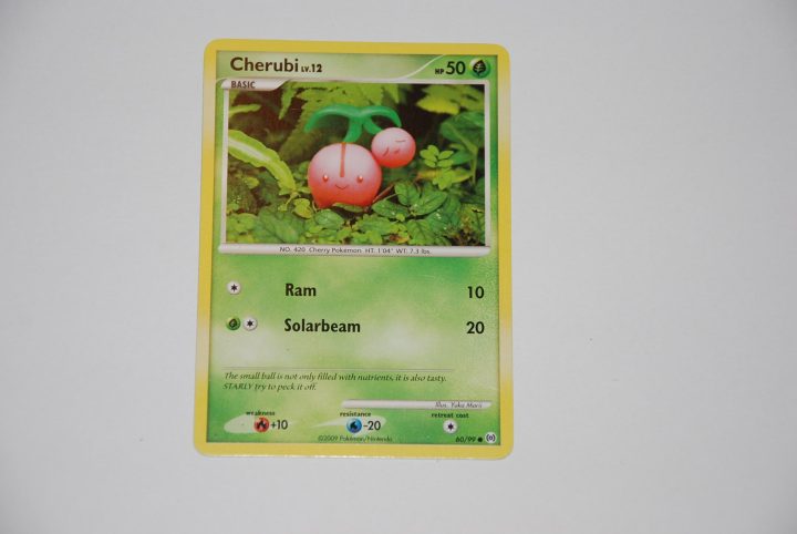pokemon kaart cherubi lv12