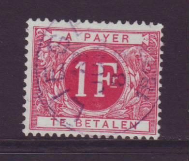 België takszegel nr. 10 