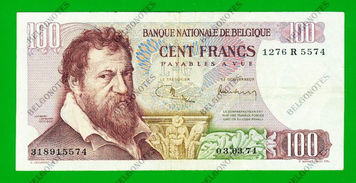 100 Francs Type Lombard 1971 * Lot 1902615574