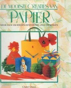 De mooiste creaties van papier, Cheryl Owen