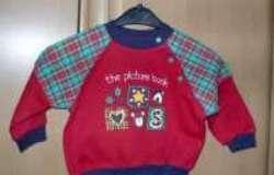 Rode sweater (mt 74)