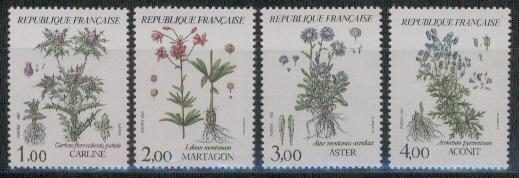 Frankrijk nrs:2266/69 postfris