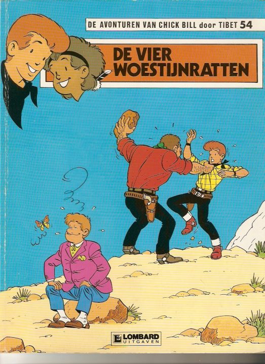 Chick Bill 54 De vier woestijnratten