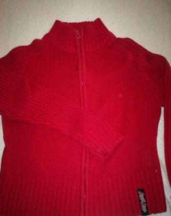 Rode gilet merk Girls voor 10 jaar