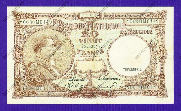 20 Francs Type '1919' *1944*Lot 1902610149