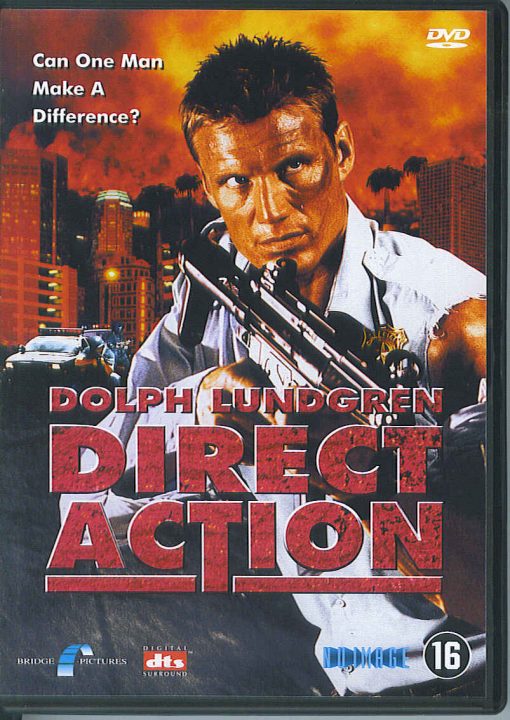 DVD - Direct Action - Dolph Lundgren -NIEUW 