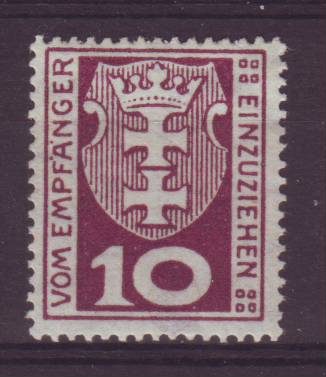 Duitsland: Danzig nr. TX1