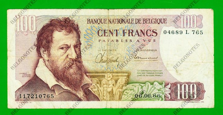 100 Francs Type Lombard 1966 * Lot 1902610765