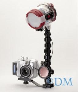  Riff DC 09 + Intova ISS2000 + opt kabel + diff. + roodfilter