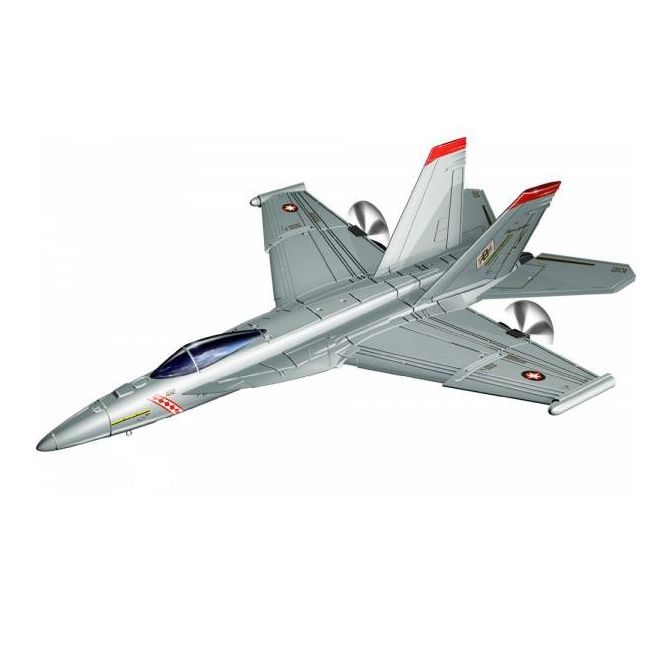 Silverlit X-Twin F18 Hornet Grijs Rood RC vliegtuig