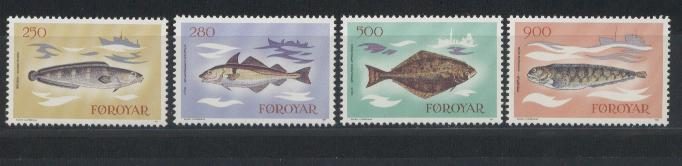 foroyar yvertnrs: 80/83  postfris
