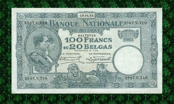 100 Francs Type Nat. reeks 1931*Lot 1902610710