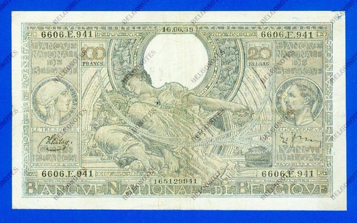100 Francs Type Vloors 1939 * Lot 1902619941