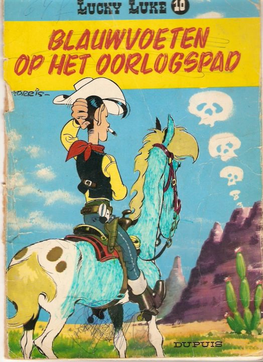 Lucky Luke - Blauwvoeten op het oorlogspad