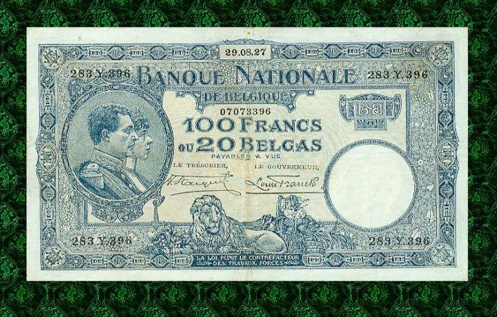 100 Francs Type Nat. reeks 1927*Lot 1902613396