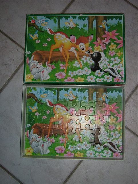 bambie puzzel 35 stukjes