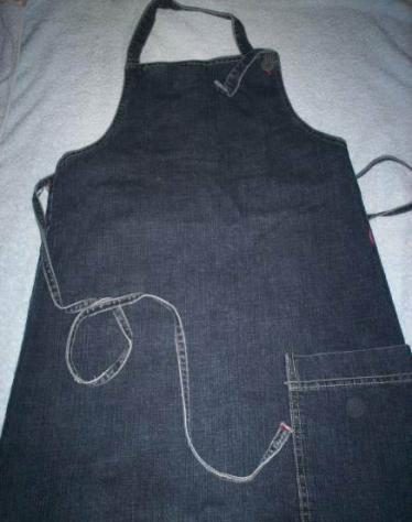 Omslag jurk in jeans voor 14 jaar