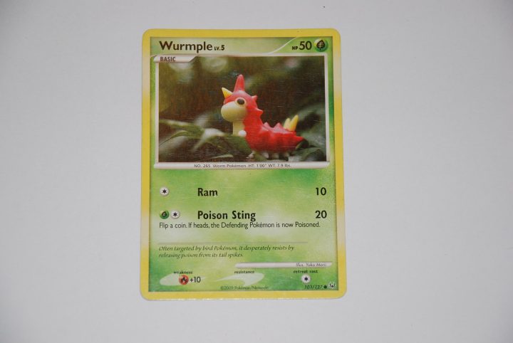 pokemon kaart wurwple lv5